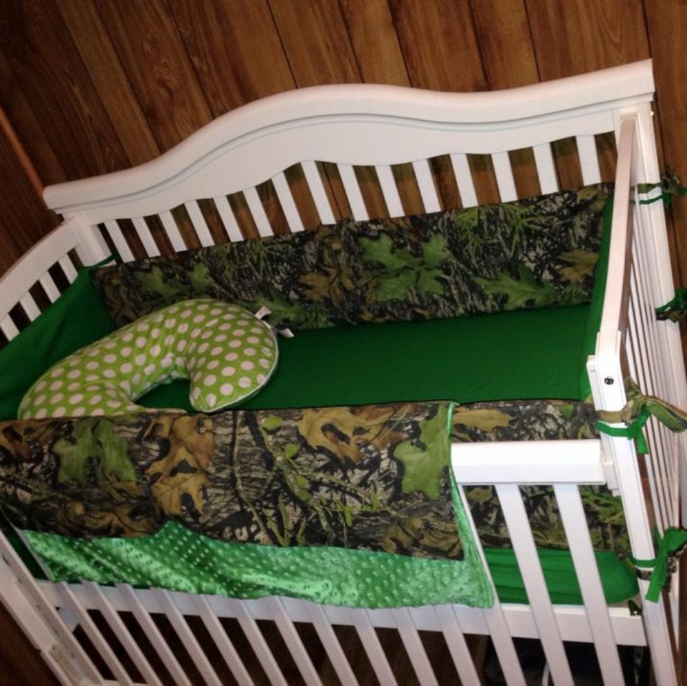 Camo baby bedding